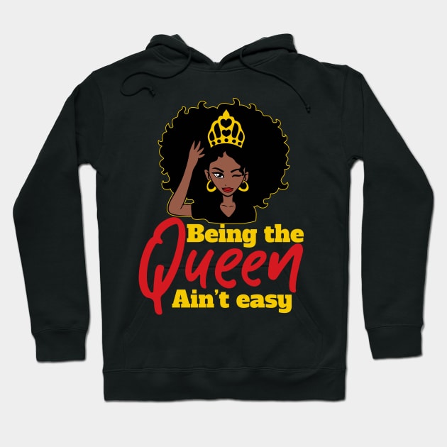 Black new arrivals queen hoodie